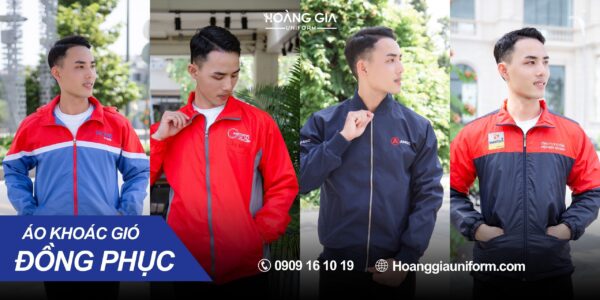 Áo gió đồng phục công ty - HG AK 004